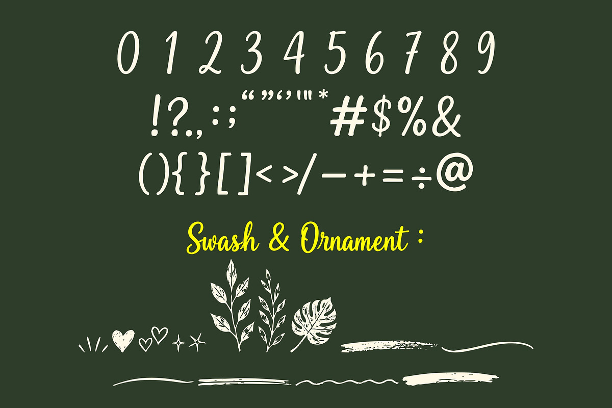 Backyard Stories Duo, a Handwritten Font by Art StoreID (Photo 4 of 11)