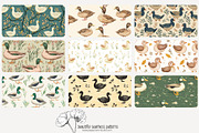 80 duck seamless pattern, a Pattern Graphic by Poppy Lane Studio (Thumbnail 9 of 11)