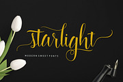 Starlight Script, a Script Font by Stripes Studio (Thumbnail 1 of 8)
