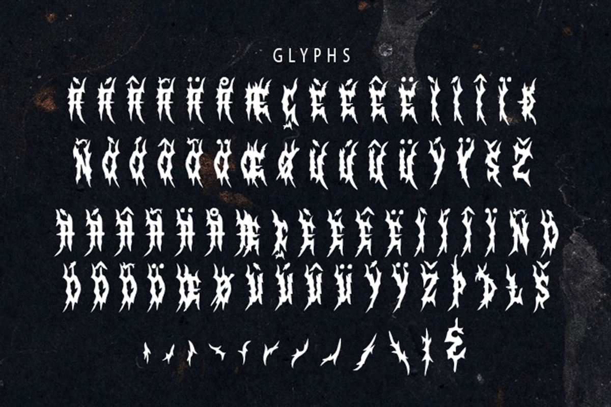 Kun-Saga, a Blackletter Font by GlottaTypeface (Photo 7 of 8)