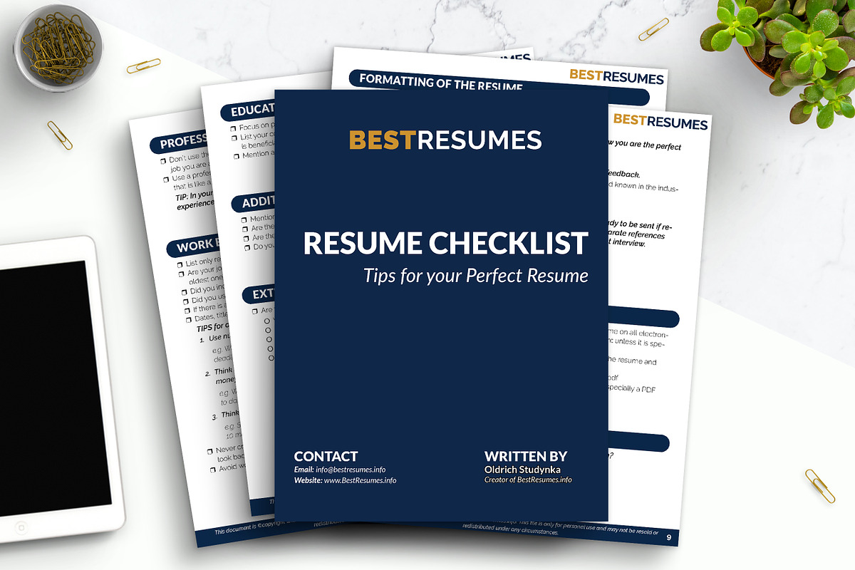 Modern CV Resume Template for Word, a Resume Template by BestResumes.Co (Photo 6 of 7)