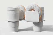 Take away Coffee Cups Mockup, a Cups & Container Mockup by skybluecreative (Thumbnail 2 of 3)