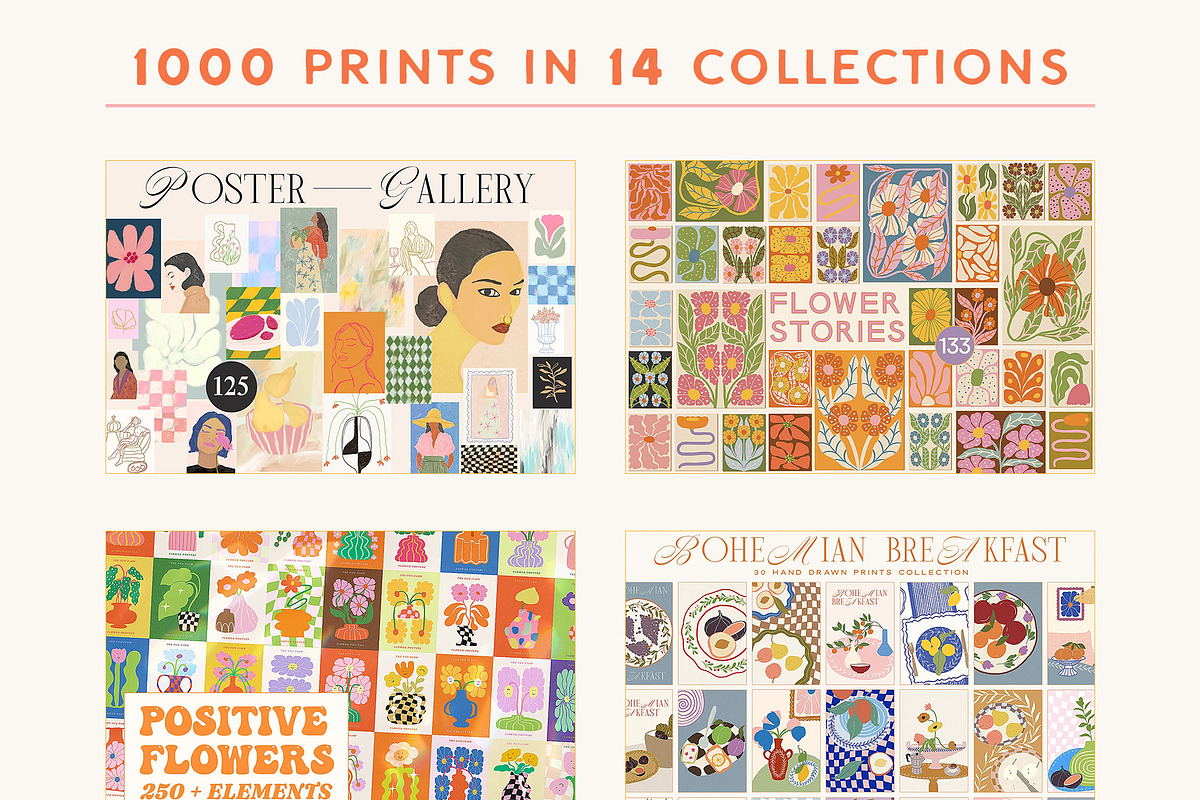 Modern Hand-drawn Wall Art Bundle, a Graphic by Ayya Studio (Photo 2 of 68)