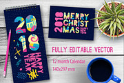 2018 New Year Christmas Bundle, an Object Graphic by Iraida_Bearlala (Thumbnail 2 of 7)