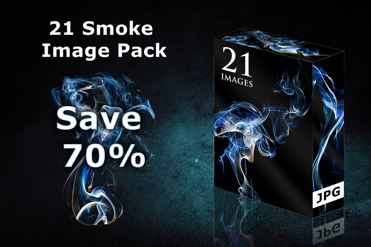 Bundle: 21 Smoke Images JPG, a Decorative Illustration by xresch (Photo 1 of 6)