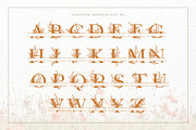 Leafletter Monogram Font Kit, a Serif Font by Eclectic Anthology (Thumbnail 7 of 7)
