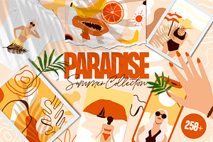 PARADISE — Summer graphic collection