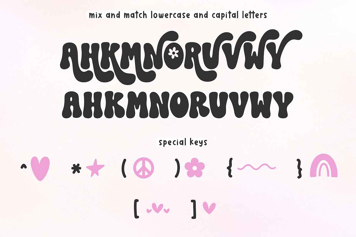 Love That | Retro Font, a Sans Serif Font by KA Designs (Photo 9 of 10)