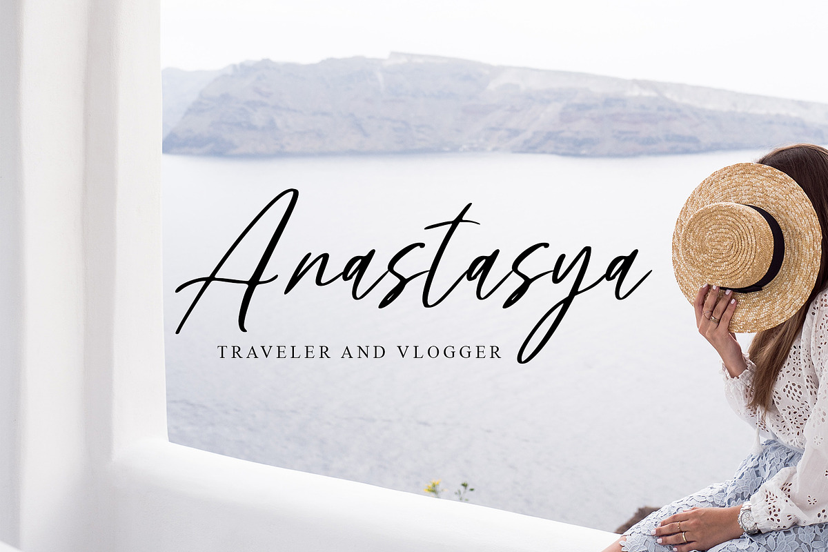 Meritany - Modern Handwritten Font, a Script Font by MJB Letters (Photo 5 of 8)