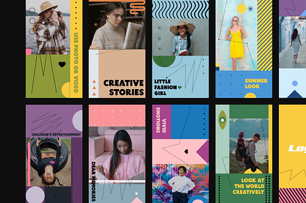 Colorful Stories for After Effects, a Marketing Template by SweetMotion