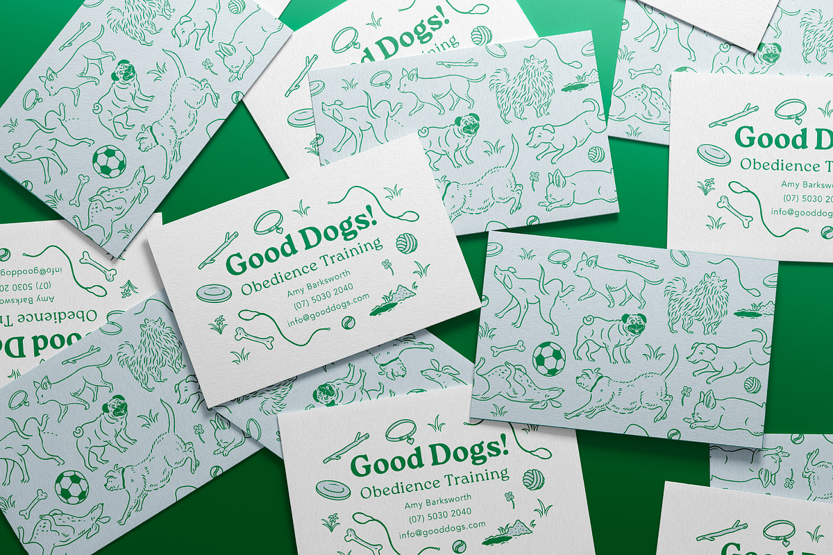 Dogs! Vector Clip Art Illustrations, an Animal Illustration by rouxsupplyco (Photo 11 of 12)