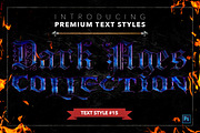 Dark Ages #2 - Text Styles, a Layer Style Add-On by Jonas Stensgaard (Thumbnail 16 of 28)