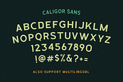 CALIGOR - Display Typeface, a Sans Serif Font by Letterhend Studio (Thumbnail 5 of 13)