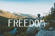 WILD & FREE Brush Font, a Script Font by Gennadi Digital Studio (Thumbnail 4 of 10)