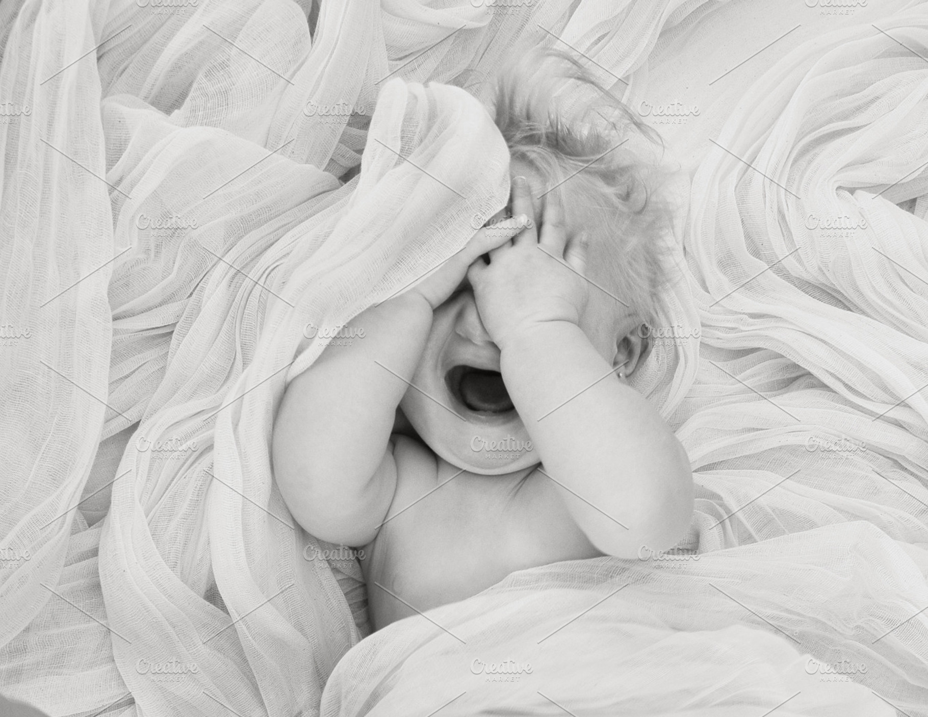 Baby Tears  ONE, a Person Photo by Carolyn Sandstrom Art