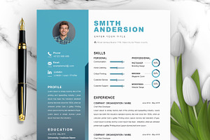 Creative Resume Design Cv Template