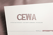 Cewa | Elegant Modern Serif, a Serif Font by Astuti Studio (Thumbnail 20 of 25)