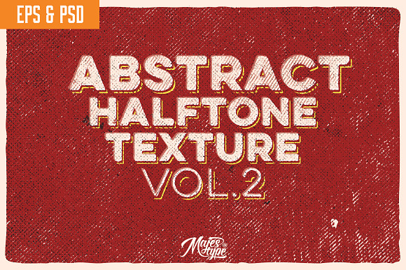 10 Abstract Halftone Texture Vol.2 preview 7
