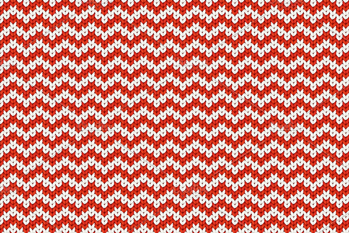 Set of 7 knitted seamless patterns, a Pattern Graphic by Art of Sun (Photo 3 of 3)