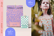 Retro floral patterns & wall art, a Pattern Graphic by Flora Wild Designs (Thumbnail 2 of 5)