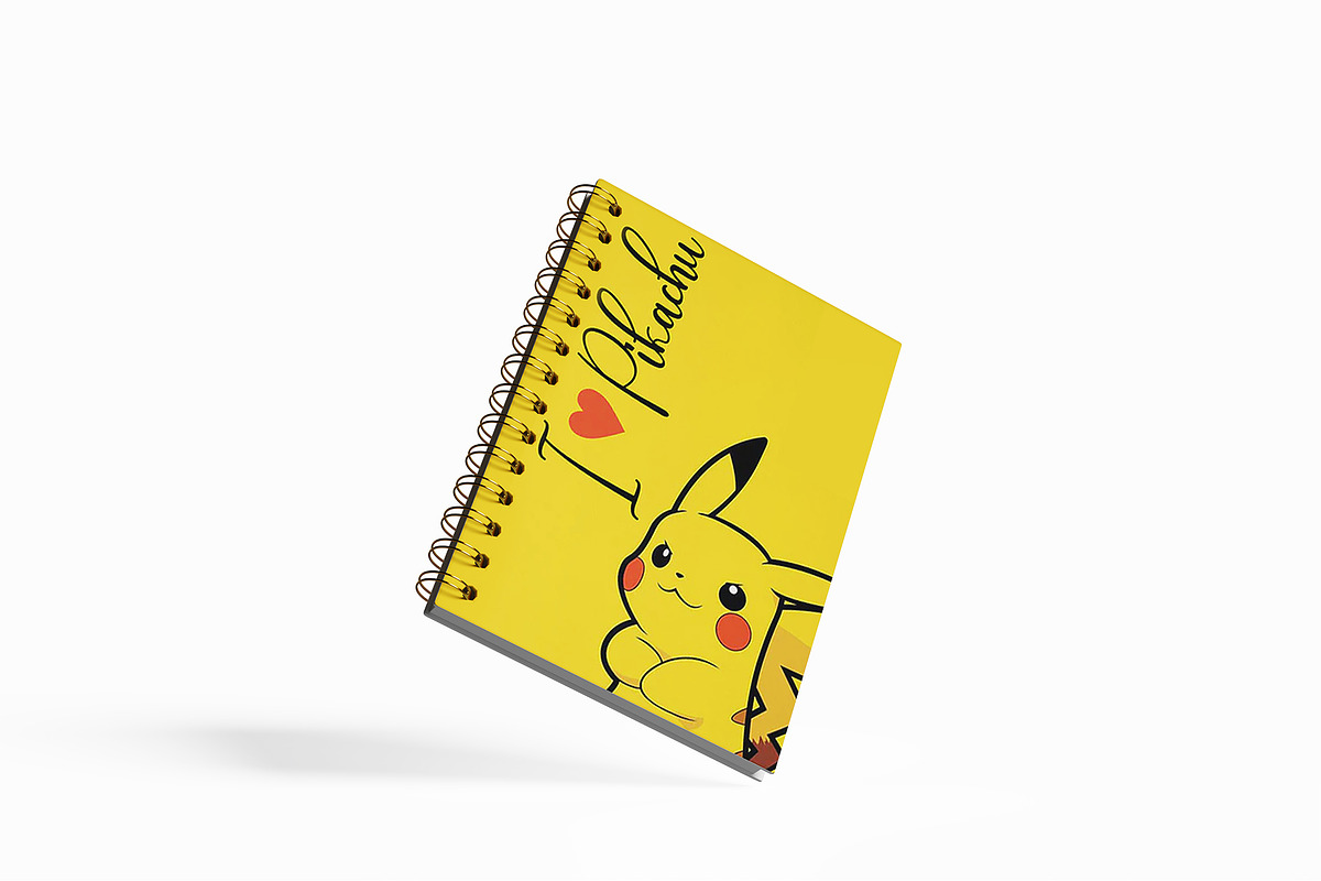 Spiral Notebook Mockup, a Product Mockup by GraphicsPixel (Photo 6 of 28)