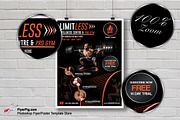 Fitness Flyer, a Flyer Template by FlyerPig (Thumbnail 3 of 3)