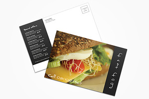 Fast Food Postcard