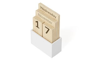 Wooden Calendar