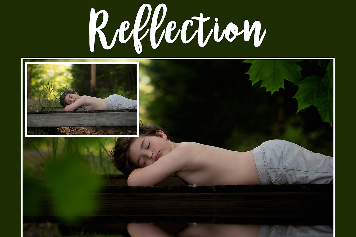 Photoshop: Reflection Tutorial, an Action Add-On by Moss & Magnolia Edits (Photo 1 of 3)
