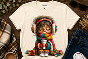 Coffee Time Character Clipart Bundle, a Seasonal Illustration by CreationArt (Thumbnail 4 of 5)