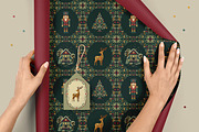 Christmas Ornate Frames & Patterns, an Object Graphic by Molly art (Thumbnail 14 of 14)