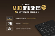 Mud Photoshop Brushes, a Brush Add-On by Mohamed Saber (Thumbnail 5 of 5)