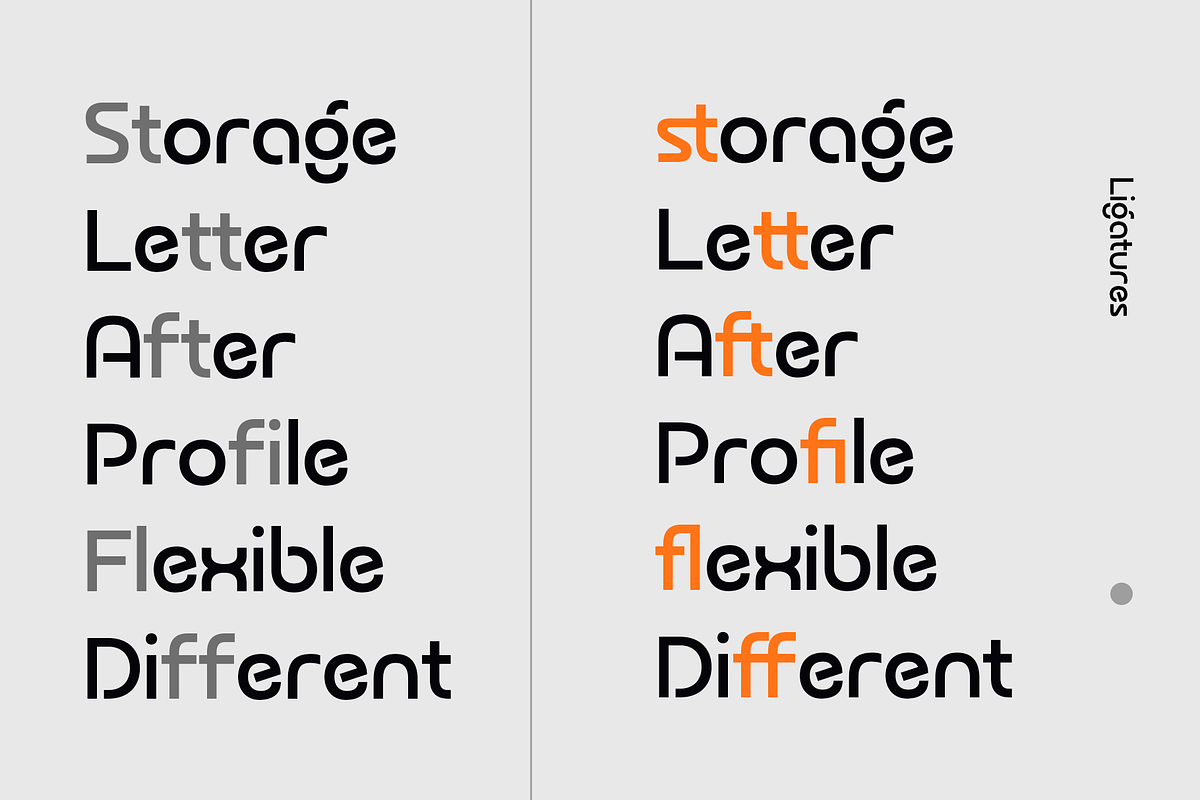 Grogol – Futuristic Geometric Sans, a Sans Serif Font by Drizy (Photo 5 of 8)