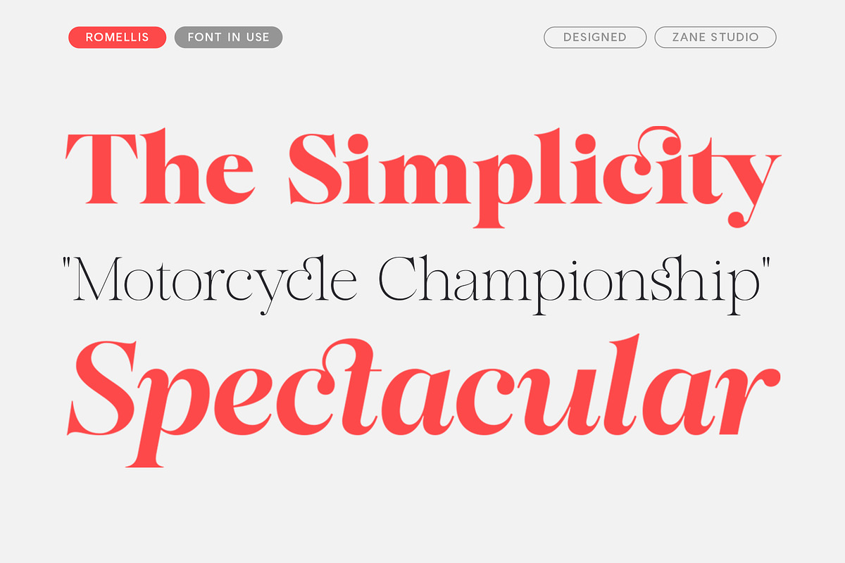 Romellis – Editorial Serif Typeface, a Serif Font by Zane Studio (Photo 10 of 15)