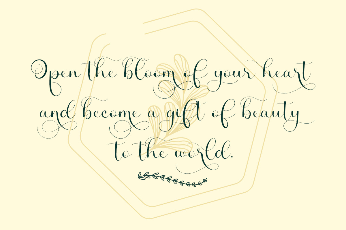 Greenleaf font duo, a Script Font by Barra & Beryl Co. (Photo 9 of 10)