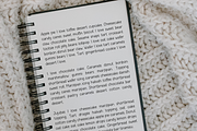 Happy Notes, a Handwritten Font by Sofia Skoog (Thumbnail 3 of 9)