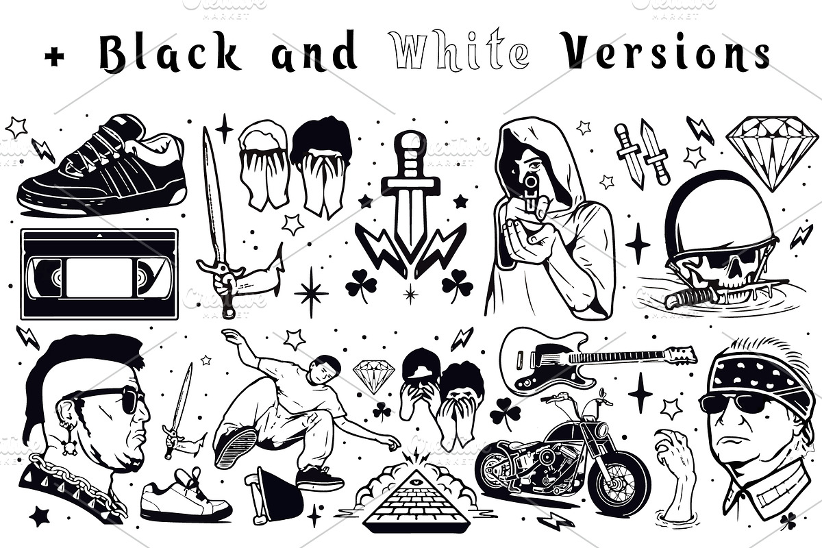 32+ Apparel T-Shirt Vector Prints, an Illustration by Den Marty Studio (Photo 21 of 24)