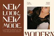 Moskaw - Fashion Display Typeface, a Sans Serif Font by roomspace creative lab (Thumbnail 6 of 9)