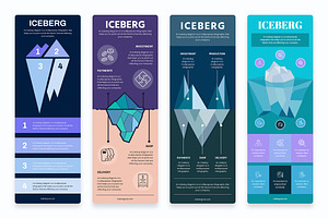 Iceberg Infographic Templates