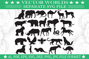 Zoo Animal Svg, Zoo, Animals Svg, an Object Graphic by VectorWorlds (Thumbnail 1 of 3)