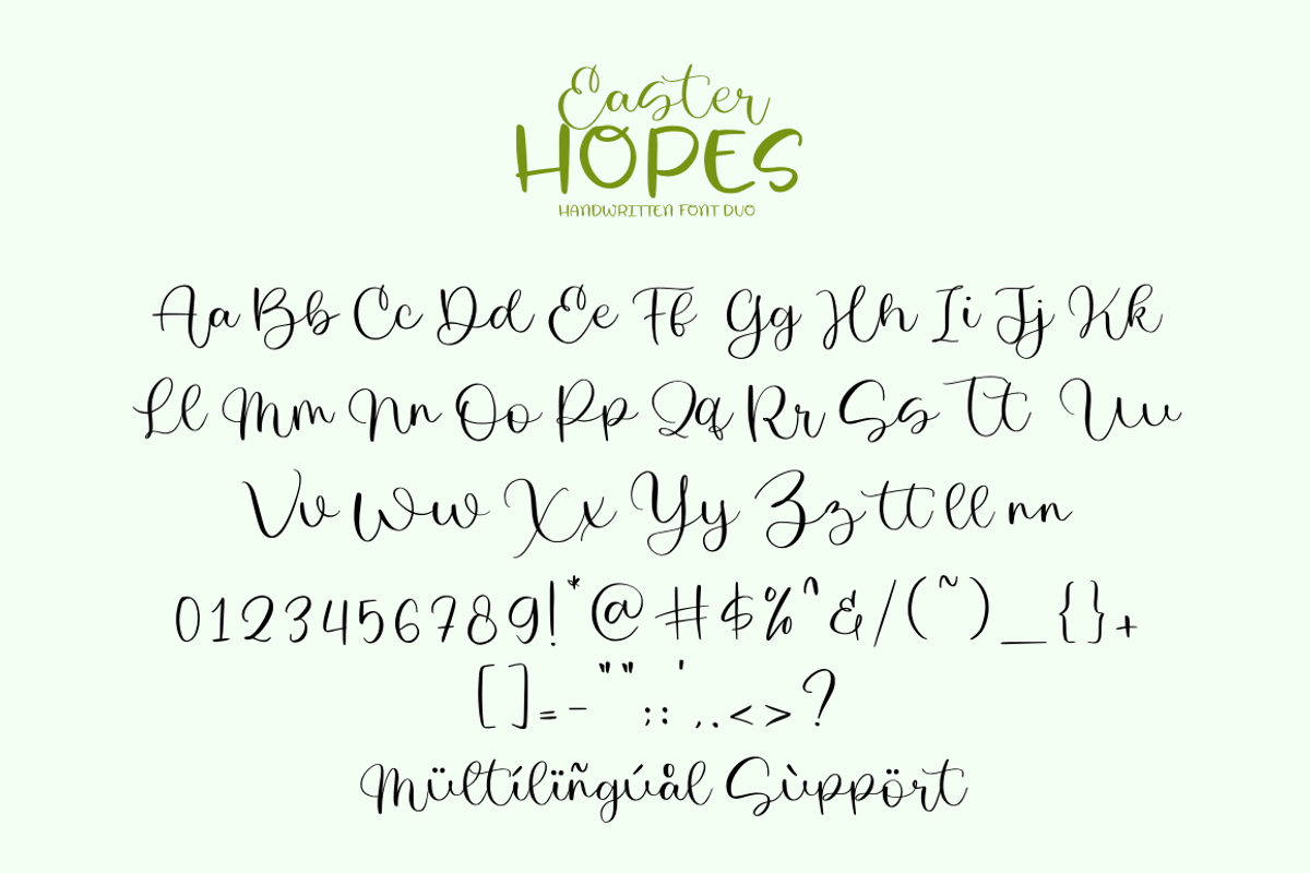 Easter Hopes, a Script Font by Creavibes Design (Photo 13 of 14)