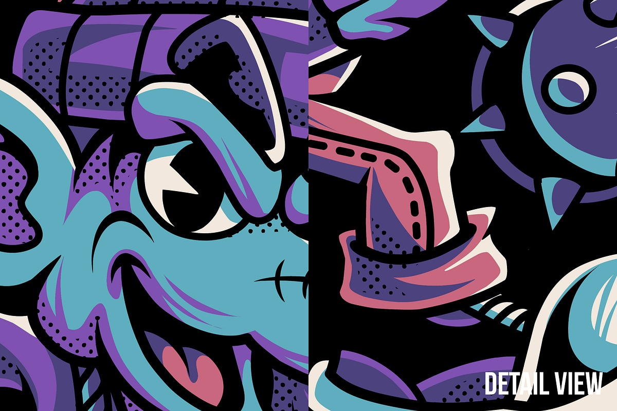 Let's Brawl Illustration, a Person Illustration by badsyxn (Photo 3 of 5)