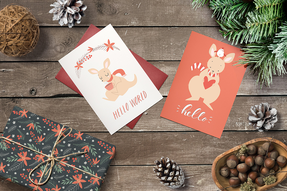 Little kangaroo children collection, an Animal Illustration by Artnis (Photo 7 of 12)