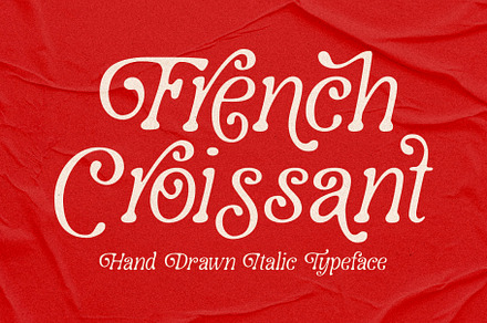French Croissant Typeface, a Serif Font by Prioritype Co