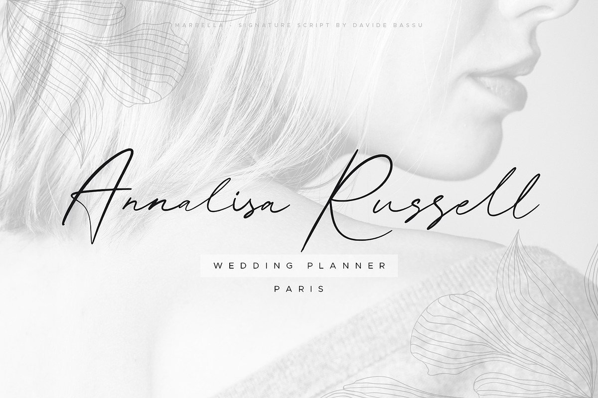 Marbella - Stylish signature script preview 2