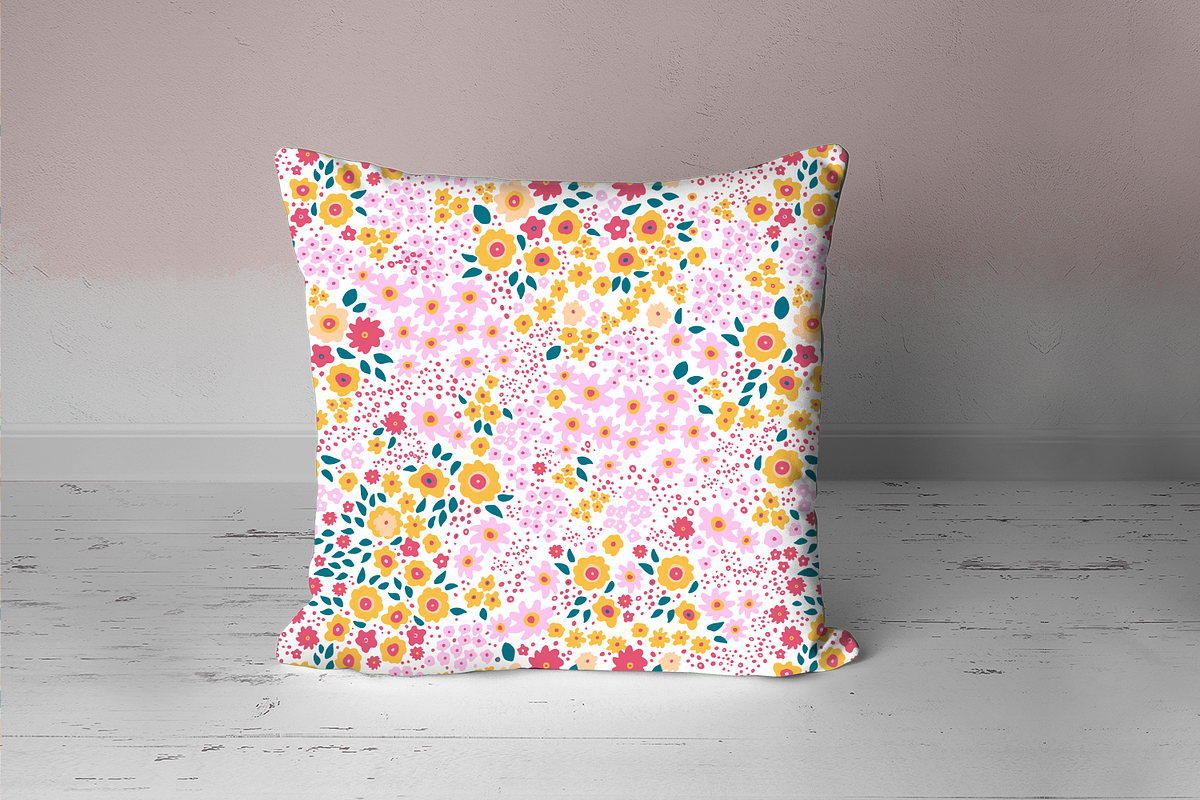 Spring Ditsy Vector Seamless Pattern, a Pattern Graphic by MalyskaStudio (Photo 15 of 15)