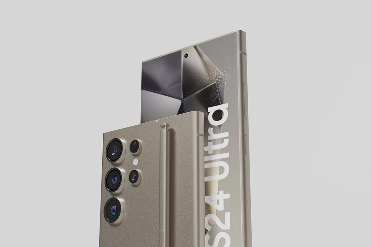 Samsung Galaxy S24 Ultra, an Android Mockup by Indah (Photo 2 of 8)