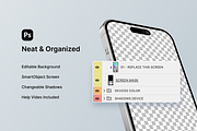 New iPhone 14 Pro 20 Mockup Scenes, an iPhone Mockup by LazyCrazy (Thumbnail 5 of 8)