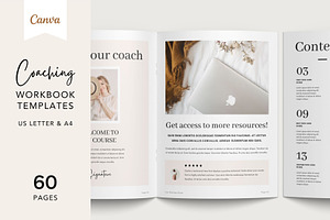 Coaching Workbook Templates Canva