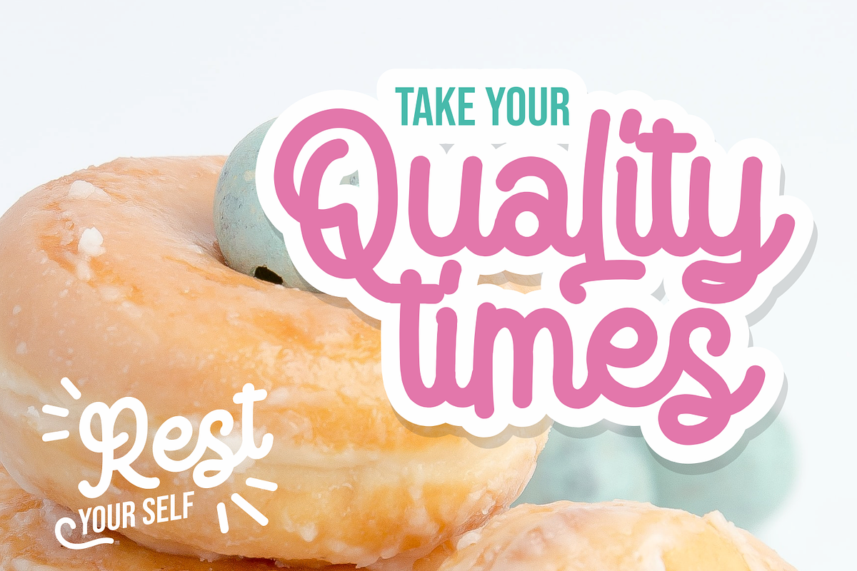 Peanut Butter, a sweet script font preview 3